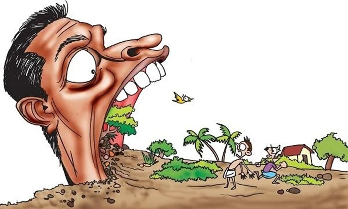 Earth demons are rampant in Yadadri Bhuvanagiri district
